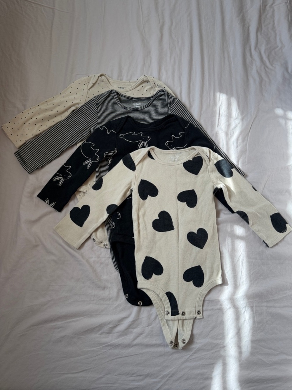 4-Pack One-Piece Long Sleeves